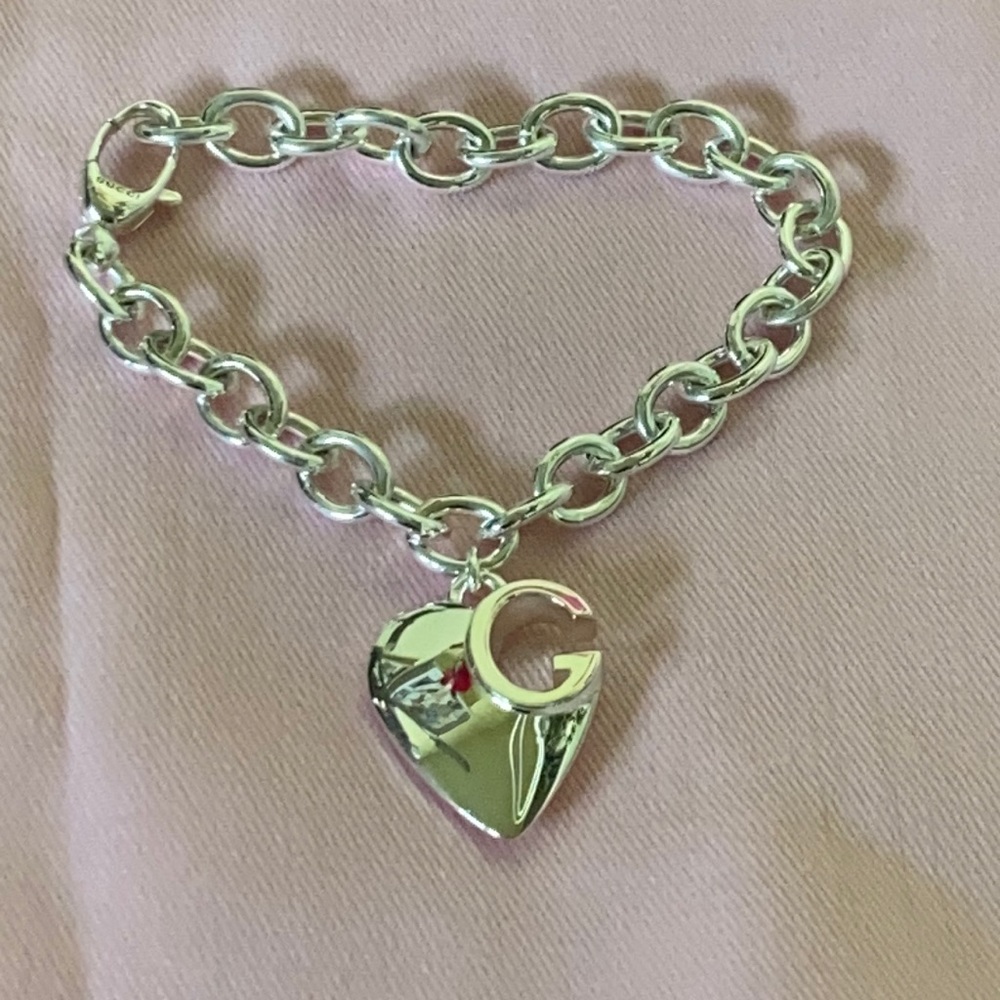 Authentic Sterling Silver Gucci Bracelet